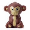 Mini Zoo Animals Bath Toys - (Pack of 12) Vinyl Rubber Jungle Safari Animal Figures, Squeezable Bath Tub Toys for Kids, Baby Shower, Birthday Party Supplies, Favors, Cake Decor, Table Decorations