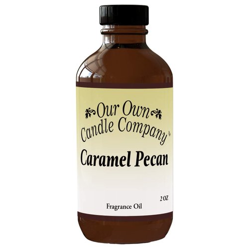 Our Own Candle Company - Caramel Pecan Scented, Premium Grade Home Fragrance Oil for Diffusers (2oz)