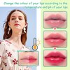 XMXueMei 2PCS Aloe Vera Lipstick,Magic Color Changing Lipstick for Women,Moisturizing Tinted Lip Balm,Waterproof Long Lasting Color Change PH Mood Jelly Lipsticks Lip Blam Gloss Stain Makeup Set