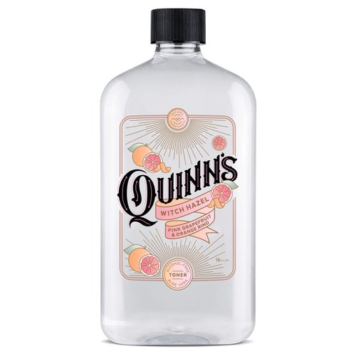 Quinn’s Alcohol Free Witch Hazel with Aloe Vera 16 Ounce (Pink Grapefruit and Orange Rind)