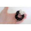 Generic Butterfly blue purple maroon hair tie pony tail holder scrunchie with crystals (Primary color: Maroon)