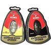 Kiwi Express Shoe Shine Sponge, Black and neutral 0.2 fl oz (Black & Neutral (1 Each))