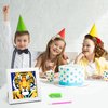 Libfx Diamond Art Kits for Kids with Frame Diamond Art for Kids Girls Boys Beginners Arts and Crafts for Kids Ages 8 9 10 12 Christmas Birthday Gifts (Tiger)