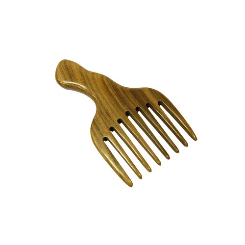 Hair Pick Wide Tooth Sandalwood Hair Comb - WC031 by Ricocoinc