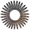 Wanmu 30Pcs Metal Snap Hair Clips for Women, 2.4" Brown Long Barrettes, Small Hairpin for Thick and Thin Fine Hair