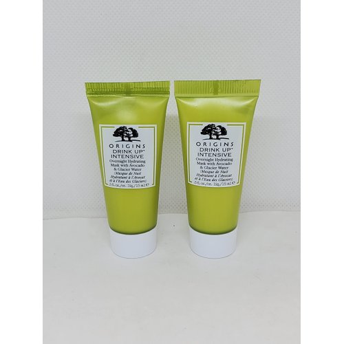 Set of Two: Origins Drink up Intensive Overnight Mask 15 Ml/0.5 Oz