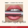 Runway Rogue Pearl Glam Long Wear Shimmer Liquid Lipstick, Metallic Coral-Pink Lipstick with Silver and Gold Shimmer, ‘Starlet’