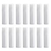 50PCS 5G White Plastic Empty Lip Balm Tubes DIY Lipstick Containers with Cap Round Homemade Lip Salve Tubes Holder Dispenser for Travel Business Trip