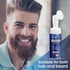 5% Minoxidil Foam Hair Growth Kit - For Men's Beard and Women's Hair Regrowth, 60ml