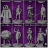 Newcombie Wildspire 58 Fantasy Miniatures Set Townsfolk Characters for DND Miniatures Bulk 28mm Dungeons and Dragons Miniatures | for DND Minis and D&D Miniatures I Character Sheets & Quests