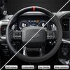 West Llama Customized Auto Car Steering Wheel Cover for Ford F-150, F-250, F-350, Expedition (Black)