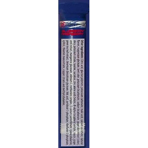Zipfizz Healthy Energy Drink Mix, Limited Edition Blueberry Raspberry, 11g Single serving tubes - 30 Count