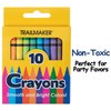 Trail maker 12 Pack Bulk Crayons | Washable Beeswax Bright Color Crayons Bulk Individual Packs, 10 Per Box, 12 Boxes Bundle Art Set Crayons for Kids, Classrooms, Restaurants