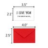 14 Mini Love Notes with Envelopes- Love Notes For Husband, Naughty Love Notes For Him, Tiny Note Cards Notecards For Boyfriend- Doreen002