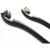 Myhsmooth Zz-bg-foxes 2 Count Hair Sticks Natural Ebon Handmade Carved Hair Clip Shawl Hair Pins Pack of 2 Pcs :Spirit Foxes