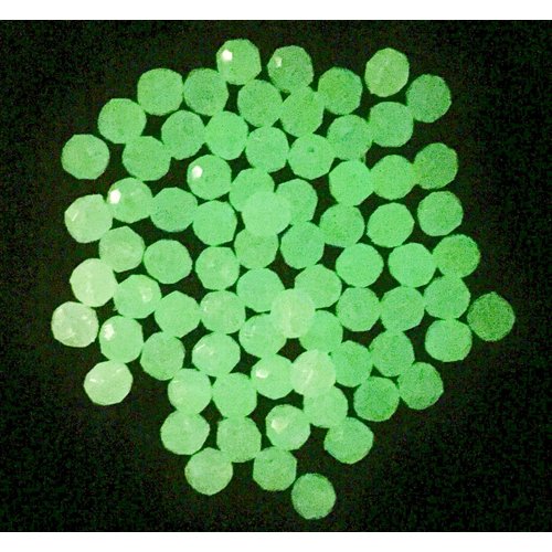 Catch All Tackle Luminous Green Glow Fishing Beads 5/16" 100 Pieces