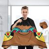 ALAZA African American Woman Pop Art Waterproof Barber Cape for Men Women Beard Shaving Bib Apron Professional Hair Cutting Cloth, 65 x 55 inch