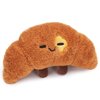 Caaaat Butter Croissant Bread Plush, Cute Stuffed Bread Croissant Plushies, Funny Food Toys Decor Pillow, Stuffed Toy Squishy Plushies for Boys & Girls