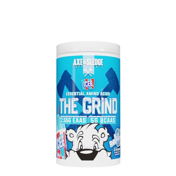 The Grind Essential Amino Acids, Branched Chain Amino Acids, 30 Servings (ICEE Blue Raspberry)