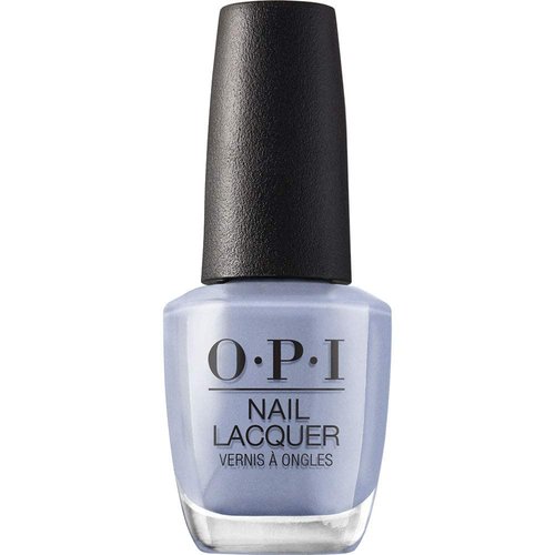 OPI Nail Lacquer, Check Out the Old Geysirs, Blue Nail Polish, Iceland Collection, 0.5 fl oz