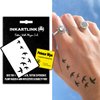 INKARTLINK Temporary Tattoos, Semi Permanent Tattoos Adult Art Designs Waterproof Temporary Tattoos Party Favors Tattoo Stickers Realistic, No Adhesive, Lasts 1-2 Weeks (Wild Geese)
