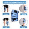 Comfpack Ice Pack for Knee Injuries, 2 Gel Packs Wrap Around Entire Knee, Hot Cold Therapy Relief for Knee Replacement Surgery, Kne Pain, ACL, Meniscus Tear, Swelling