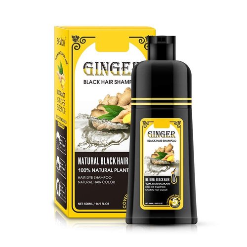 Natural Hair Dye Shampoo – Colors Hair in Minutes–Long Lasting Hair Color–Ammonia-Free Profession...