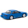 1:64 Scale Diecast Model Car Compatible with Nissan Silvia (S13) Vertex Toyo Tires Blue Metallic Global64 Series Limited Edition by Tarmac T64G-025-BL