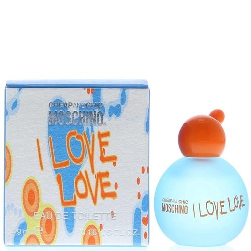 MOSCHINO I Love Love By Moschino For Women. Miniature Eau De Toilette, blue, 5 Ml.