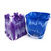Matty's Toy Stop Beach Gear 7" Plastic Castle Mold Sand Buckets (Pails) Blue Swirl & Purple Swirl Party Set Bundle - 2 Pack