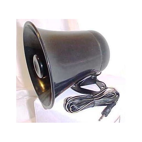 PA Horn Speaker w/Plug & Wire - 5 inch for CB/Ham Radio