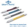 ALVIN DM03 Draft/Matic® Mechanical Pencil, 0.3mm, Stainless Steel Drawing and Design Tool for Students and Professionals, Great for Drafting, Architecture, Engineering, and Art