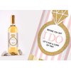 Printed Party Engagement Celebration Gift, Bachelorette, 4 Wine Bottle Labels