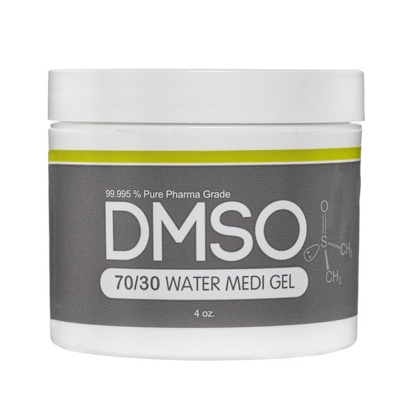 DMSO Gel 4oz. Blend 70% Pure 99.995% Dimethyl Sulfoxide | 30% Distilled Water