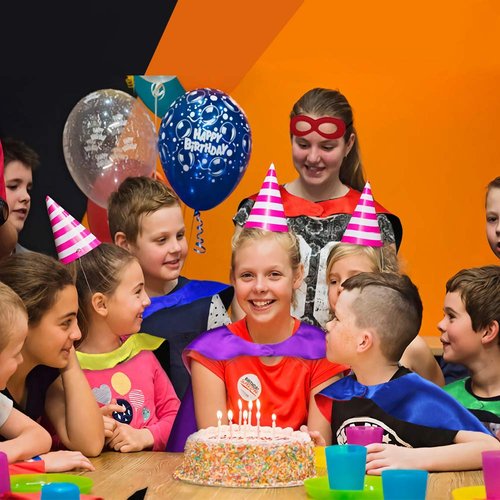 D.Q.Z Kids Superhero-Capes and Masks for Boys Girls Bulk, Children Super Hero Toys Dress Up Costume Birthday Party Favors, 3 Pack