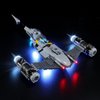 BRIKSMAX Led Lighting Kit for LEGO-75325 The Mandalorian's N-1 Starfighter - Compatible with Lego Star Wars Building Blocks Model- Not Include The Lego Set