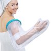 2024 Upgraded Waterproof Arm Cast Cover for Shower Adult Arm, Reusable Cast Shower Cover Arm, Cast Bag Cast Protector for Shower Arm, Broken Arm Shower Bag, Watertight Seal to Keep Cast and Bandage Dry