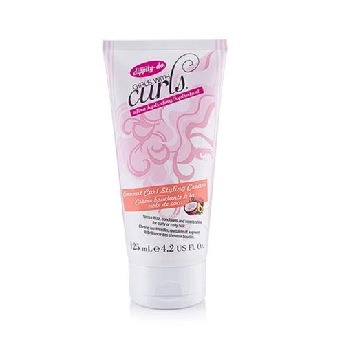 Dippity Do Girls With Curls Coconut Curl Styling Cream, 4.2 Oz.