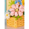 Illumely Mini Building Blocks Flower Set, DIY Micro 3D Building Toy Bricks Christmas (Beige 843pcs)