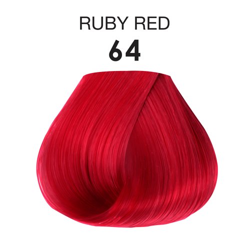 Adore Semi Permanent Hair Color - Vegan and Cruelty-Free Hair Dye - 4 Fl Oz - 064 Ruby Red (Pack of 1)