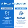 Selerb Magnesium Complex for Women and Men-Glycinate,Malate,Citrate,Oxide Supports Calm, Sleep, Muscle & Energy with D3, B6, Zinc, Slippery Elm & DGL Gentle on Stomach 90 Capsules