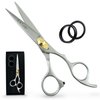 ONTAKI 6.5" Hair Cutting Scissors - Japanese Steel Hair Scissors, Beard & Moustache - Hand Forged Hair Cutting Tool for Professional Barbers - Sharp Hair Shears for Men & Women - Japanese Hair Shears