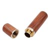 EH-LIFE Pocket Portable Wooden Box Toothpick Holder Embroidery Hand Sewing Needle Storage Case Rosewood
