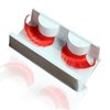 AnHua® New Sexy Fun Ladies Styles Handmade Reusable Long Thick Fancy Party Feather False Eyelashes Makeup Eye Lashes (Red)