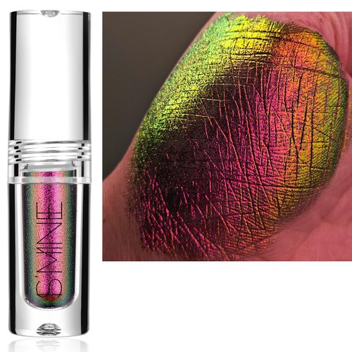 IS'MINE Glitter Liquid Eyeshadow, Chameleon Metallic Multi-Dimensional Holographic Highly Pigmented Multichrome Eyeshadows Makeup (#37)