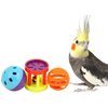 Bonka Bird Toys 1195 Play Three Balls Bell Jingle Budgie Finch Parakeet Lovebird Parrolet