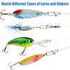 JSHANMEI Fishing Duo-Lock Snap Stainless Steel Nice Snap Fishing Connector Quick Change Safe Lock Freshwater Saltwater Fishing Tackle Accessories #2