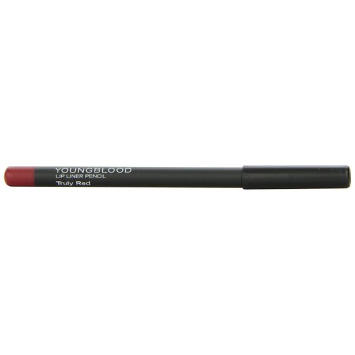 Youngblood Clean Luxury Cosmetics Lip Liner Pencil, Truly Red | Long Lasting Creamy Matte Lip Liner Pencil | Cruelty Free, Paraben Free, Gluten Free, Vegan