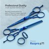 Suvorna 5.5" Hair Cutting Scissors Professional with Thinning Shears for Hair Cutting | 2 Pcs Hair Cutting Shears | RightHand Professional Hair Scissors | Barber Shears Set | Hair Shears Professional.