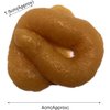 Brown Soft Poop Poop Model Realistic Vivid Appearance Party Supplies Simulation Tricky Poop Model for Halloween Fake Product Gags and Practical Joke Product